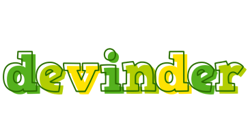 Devinder juice logo
