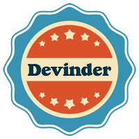 Devinder labels logo