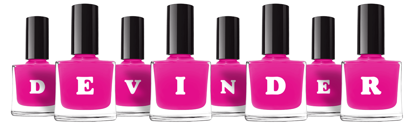 Devinder nails logo