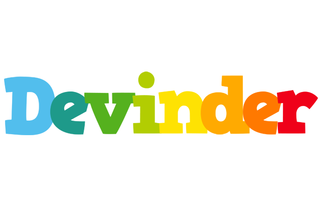 Devinder rainbows logo