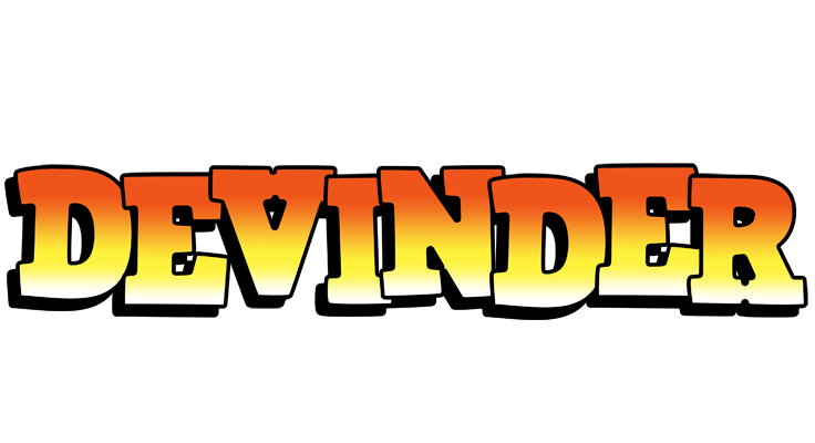 Devinder sunset logo