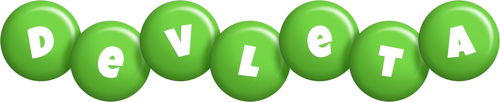 Devleta candy-green logo