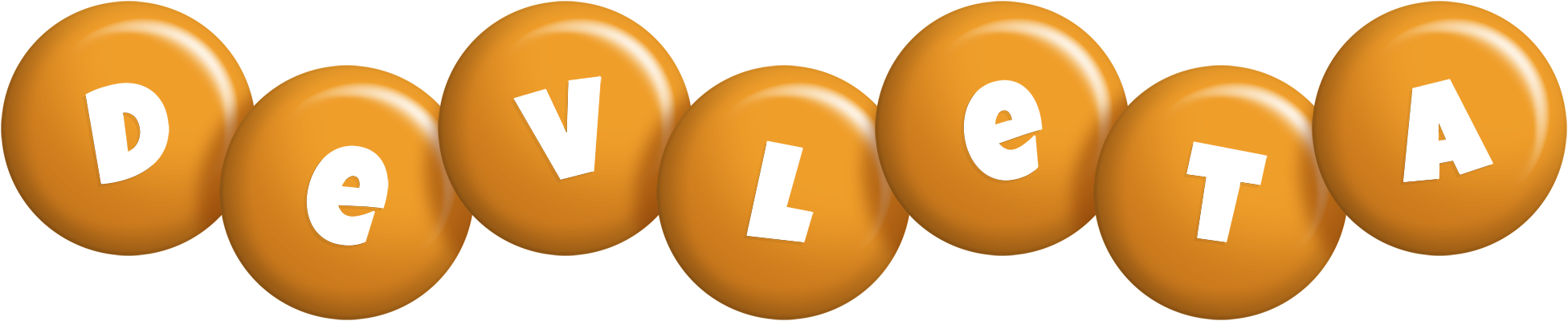 Devleta candy-orange logo