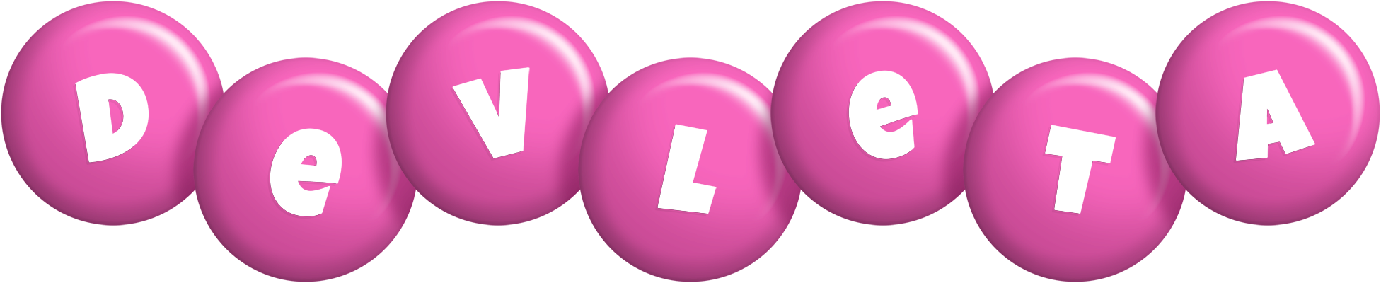 Devleta candy-pink logo