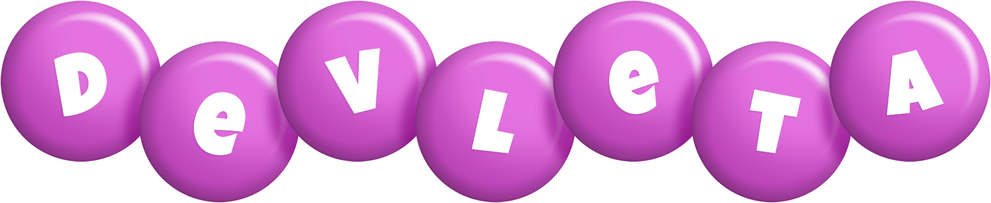 Devleta candy-purple logo