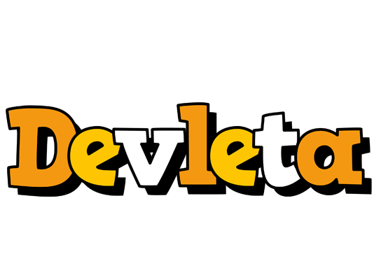 Devleta cartoon logo