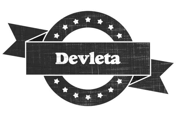 Devleta grunge logo