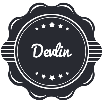 Devlin badge logo
