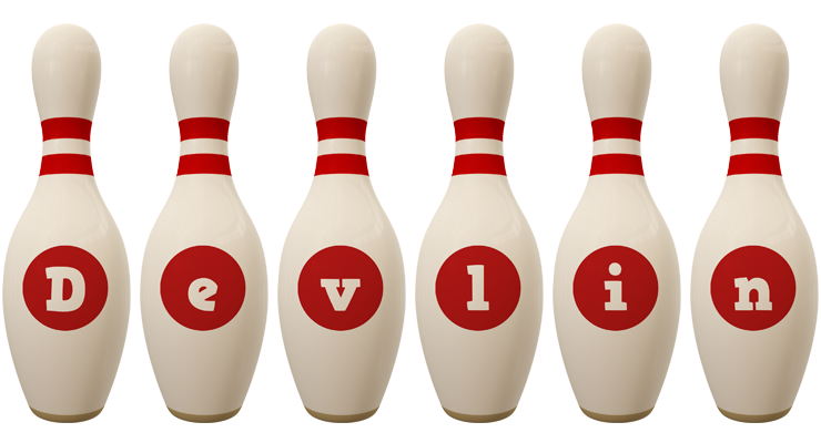 Devlin bowling-pin logo