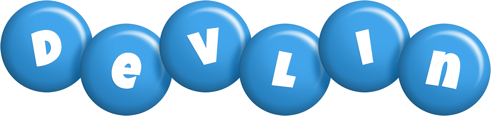 Devlin candy-blue logo