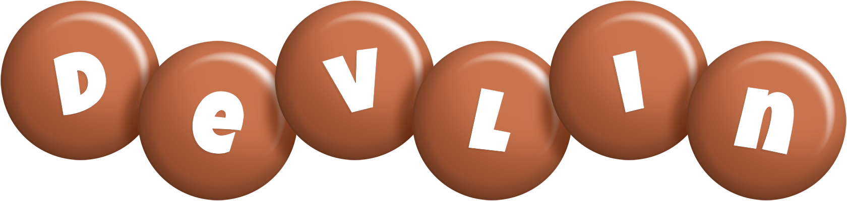 Devlin candy-brown logo