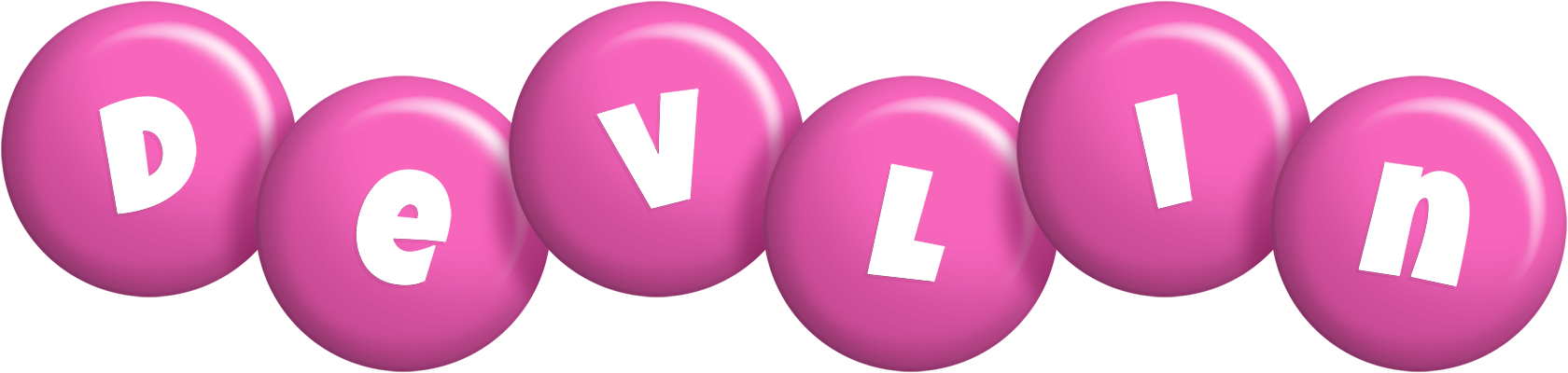 Devlin candy-pink logo