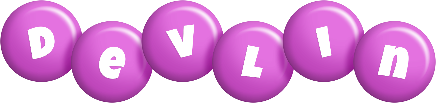 Devlin candy-purple logo
