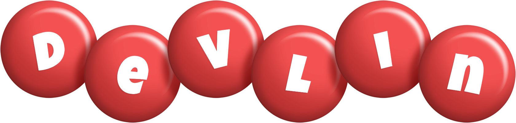 Devlin candy-red logo