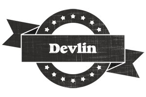 Devlin grunge logo