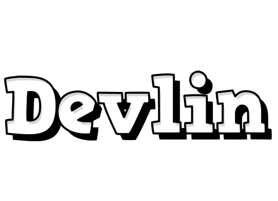 Devlin snowing logo