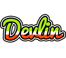 Devlin superfun logo