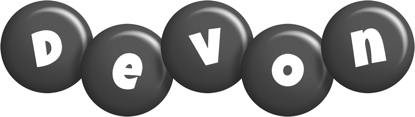 Devon candy-black logo