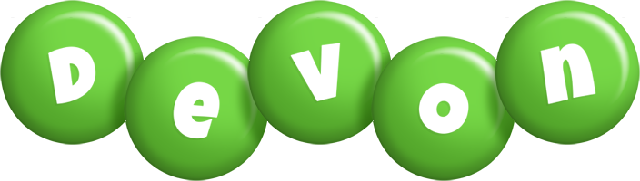 Devon candy-green logo