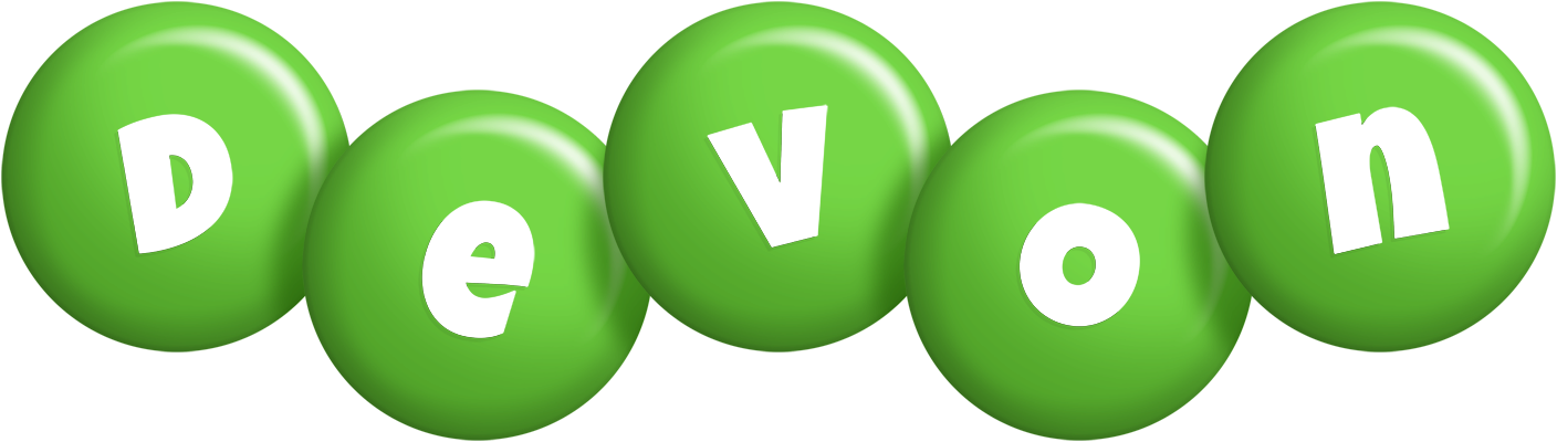 Devon candy-green logo