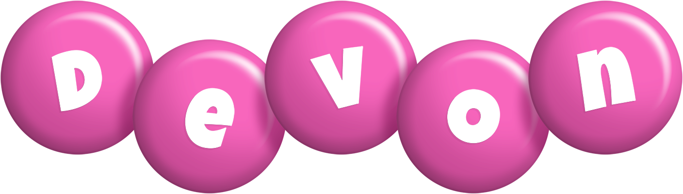 Devon candy-pink logo