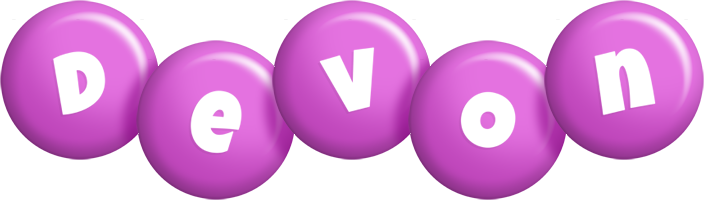 Devon candy-purple logo