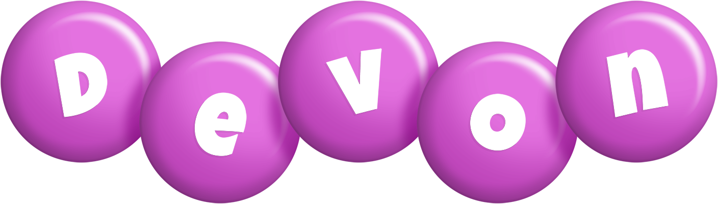 Devon candy-purple logo