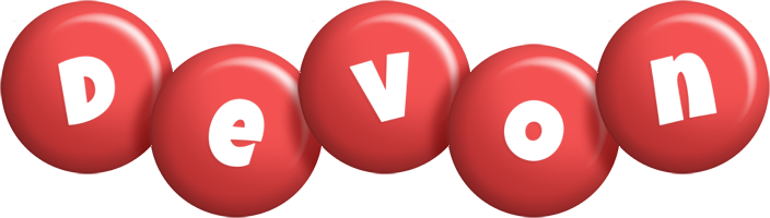 Devon candy-red logo