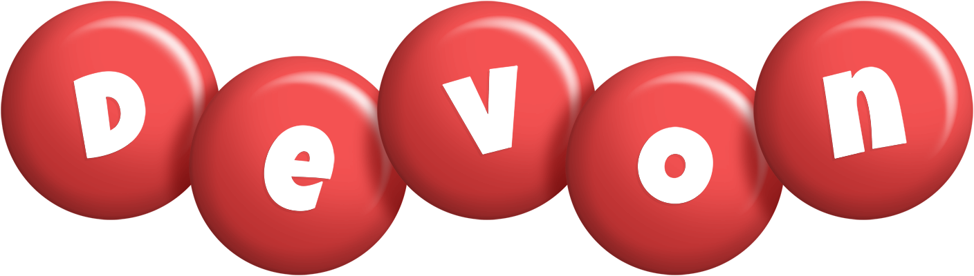 Devon candy-red logo
