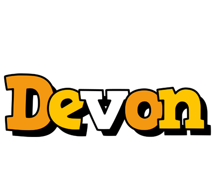 Devon cartoon logo