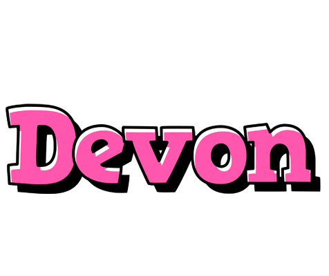 Devon girlish logo