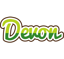 Devon golfing logo