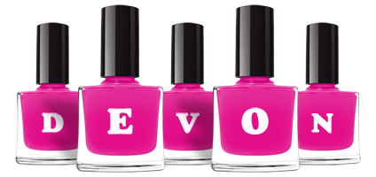 Devon nails logo