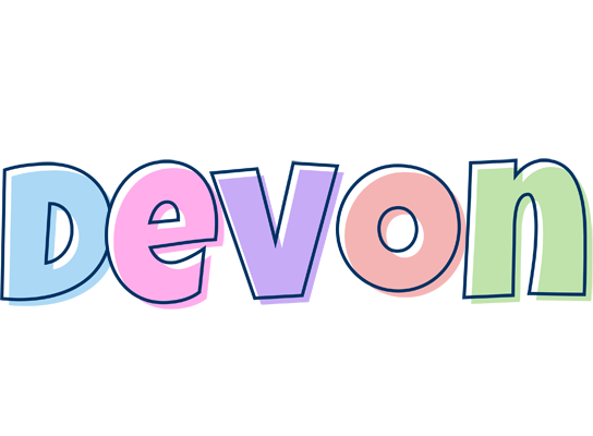 Devon pastel logo