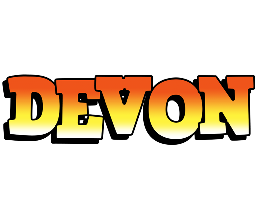 Devon sunset logo