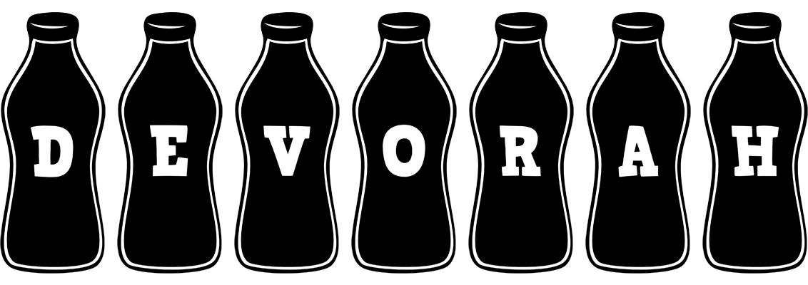 Devorah bottle logo