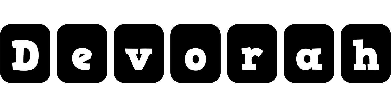 Devorah box logo