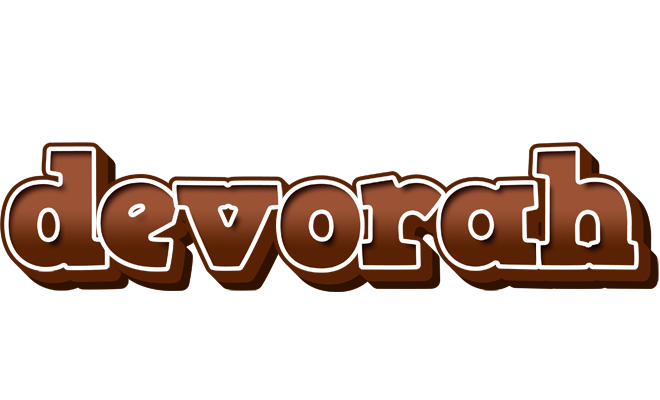 Devorah brownie logo