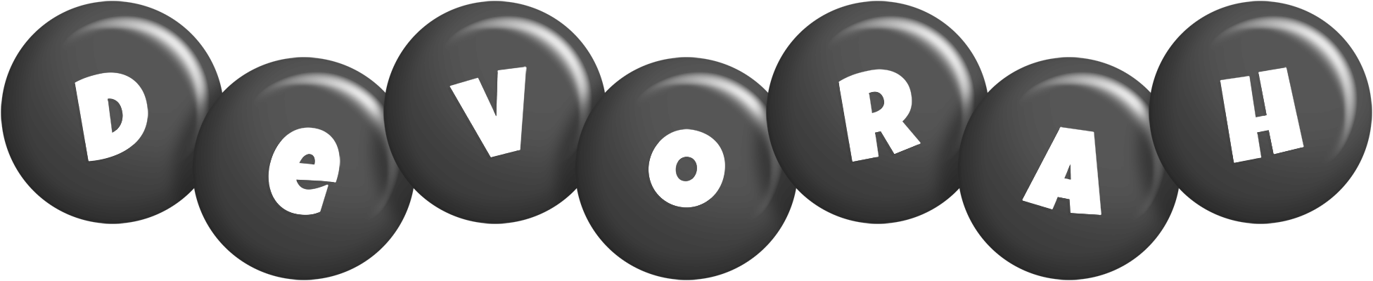 Devorah candy-black logo