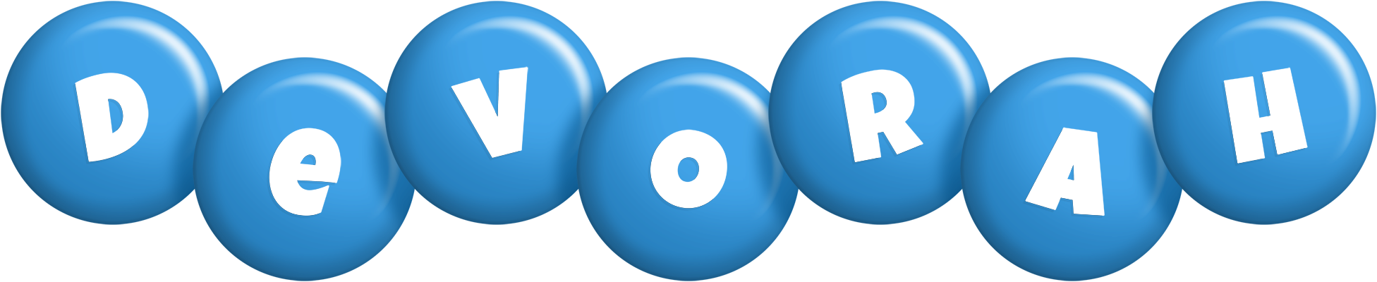 Devorah candy-blue logo