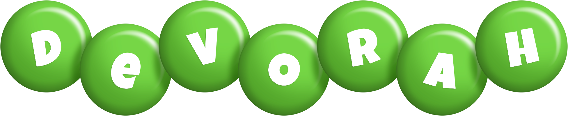Devorah candy-green logo