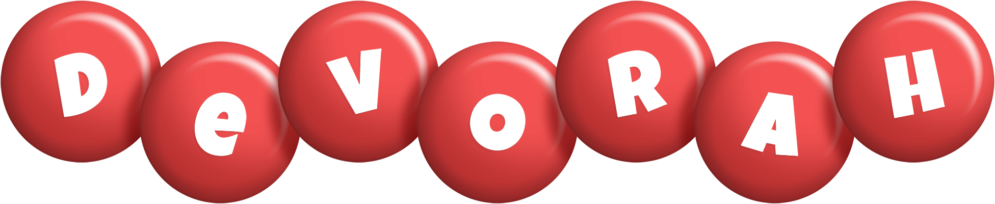 Devorah candy-red logo