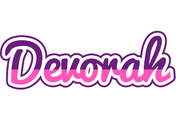 Devorah cheerful logo