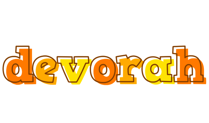 Devorah desert logo