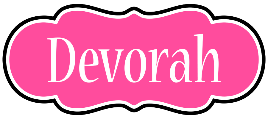 Devorah invitation logo