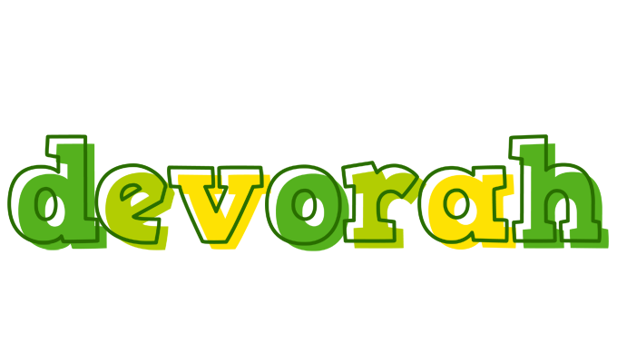 Devorah juice logo