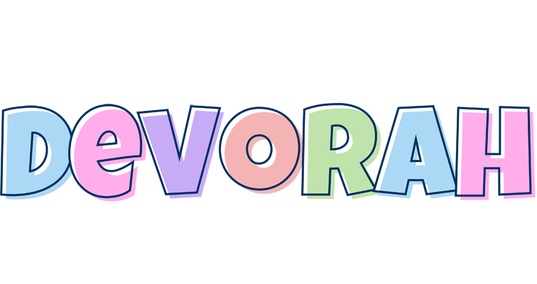 Devorah pastel logo