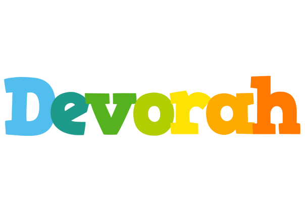 Devorah rainbows logo