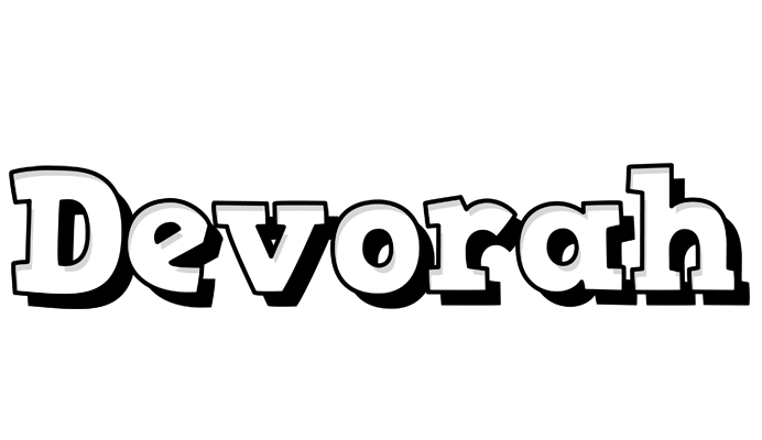 Devorah snowing logo
