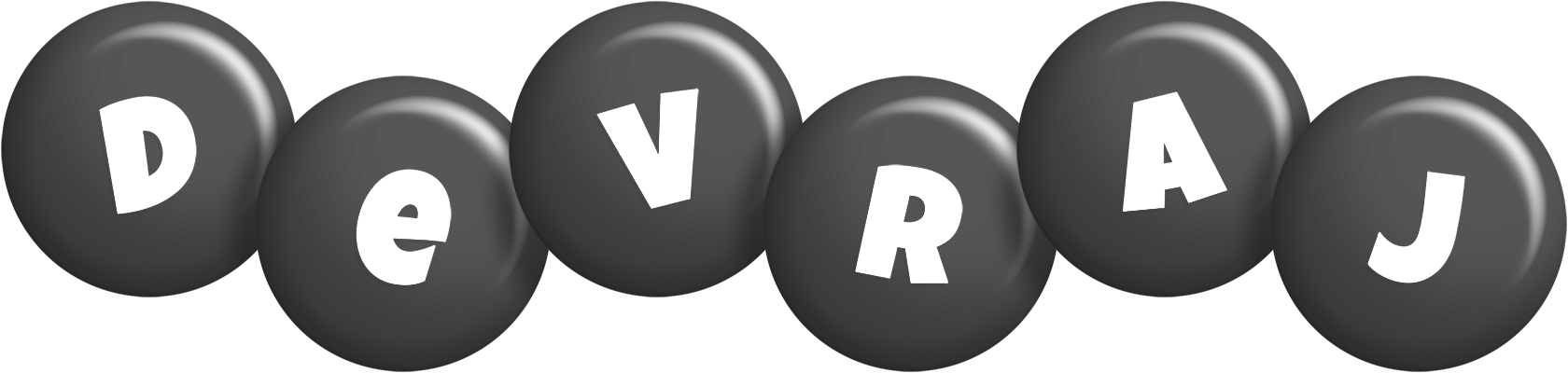 Devraj candy-black logo